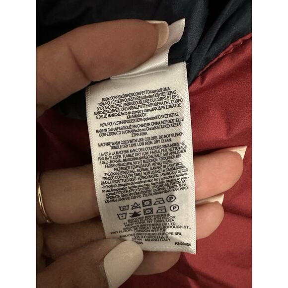 Brooks Brothers Women’s Navy Blue Rain Jacket Size Small - Picture 7 of 8